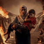 ரத்தச் சகதியில் பாலஸ்தீனக் குழந்தைகள்