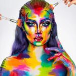 மகிழ்ச்சி தரும் உடல் ஓவியம்