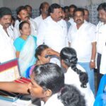 முதியவர்களுக்கு கண் பரிசோதனை, இலவச கண்ணாடிகள்