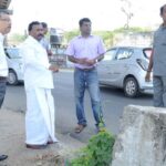 ரேஸ் கோர்ஸ் சாலையில் ஆய்வு