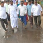 மழைக் காலத்திலும் சாலை சீரமைப்பு