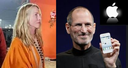 ஸ்டீவ் ஜாப்ஸ் மனைவியின் இந்து அவதாரம்