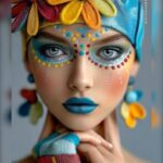 பழுக்காத பப்பாளிக்குள் அழகு அதிசயம்